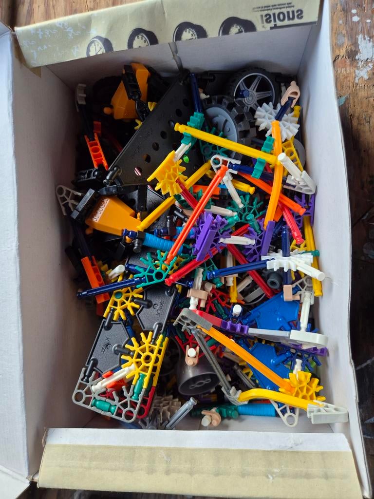 Doos K'nex, Ophalen, Gebruikt, K'nex