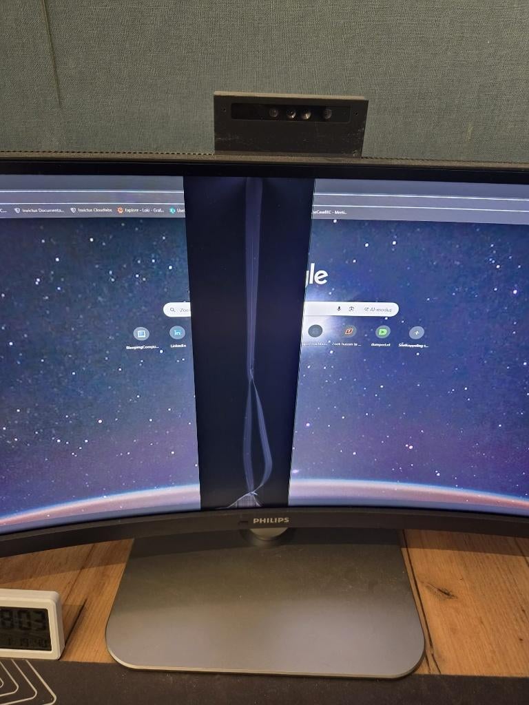 Philips 49B2U5900CH/00 (Defect), Computers en Software, Monitoren, Ophalen, Philips, 3 tot 5 ms, VA