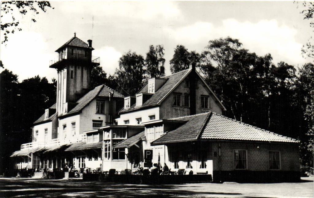 Hotel-Restaurant De Vrijenberg, Loenen Veluwe - 1970 gelopen, Ophalen of Verzenden, 1960 tot 1980, Gelopen, Gelderland