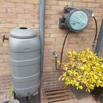 Regen ton en slanghaslpel, Ophalen, Kunststof, Met kraantje, 75 tot 150 liter