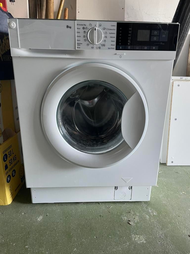 Wasmachine 8 kg Whirlpool, Ophalen, 6 tot 8 kg, Minder dan 85 cm, 1600 toeren of meer