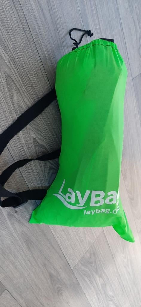 LayBag: opblaasbaar stoel / luchtbed, Ophalen of Verzenden