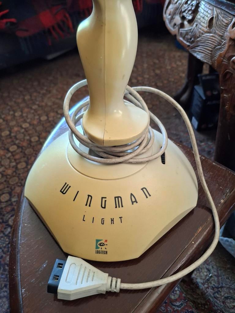 Logitech WingMan Light Joystick - Vintage PC Gaming, Ophalen of Verzenden, Gebruikt, Logitech