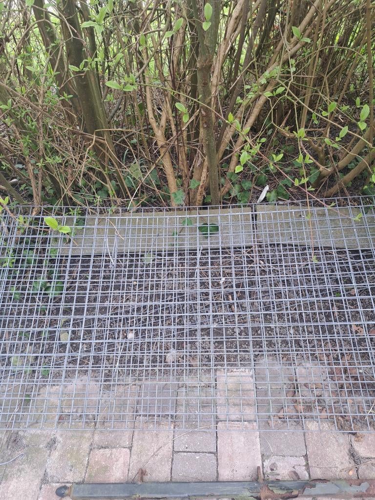 3 Schanskorven met witte stenen - Direct beschikbaar, Ophalen, Gebruikt, IJzer, Overige typen