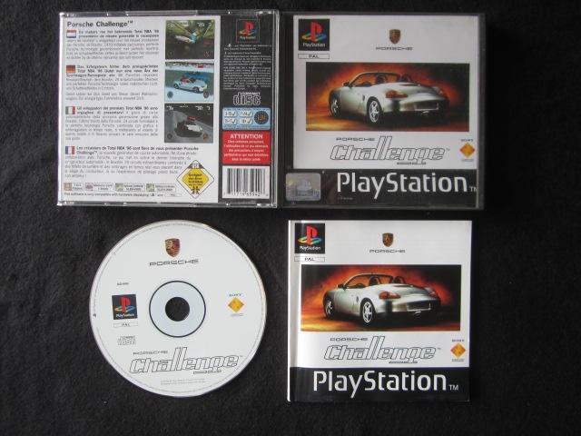 Porsche Challenge PS1 Playstation 1, Spelcomputers en Games, Games | Sony PlayStation 1, Gebruikt, Racen en Vliegen, 1 speler