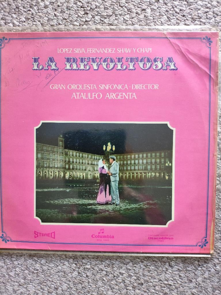 La Revoltosa Ataulfo Argenta in nette staat, Kamermuziek, Ophalen of Verzenden, Zo goed als nieuw, 12 inch