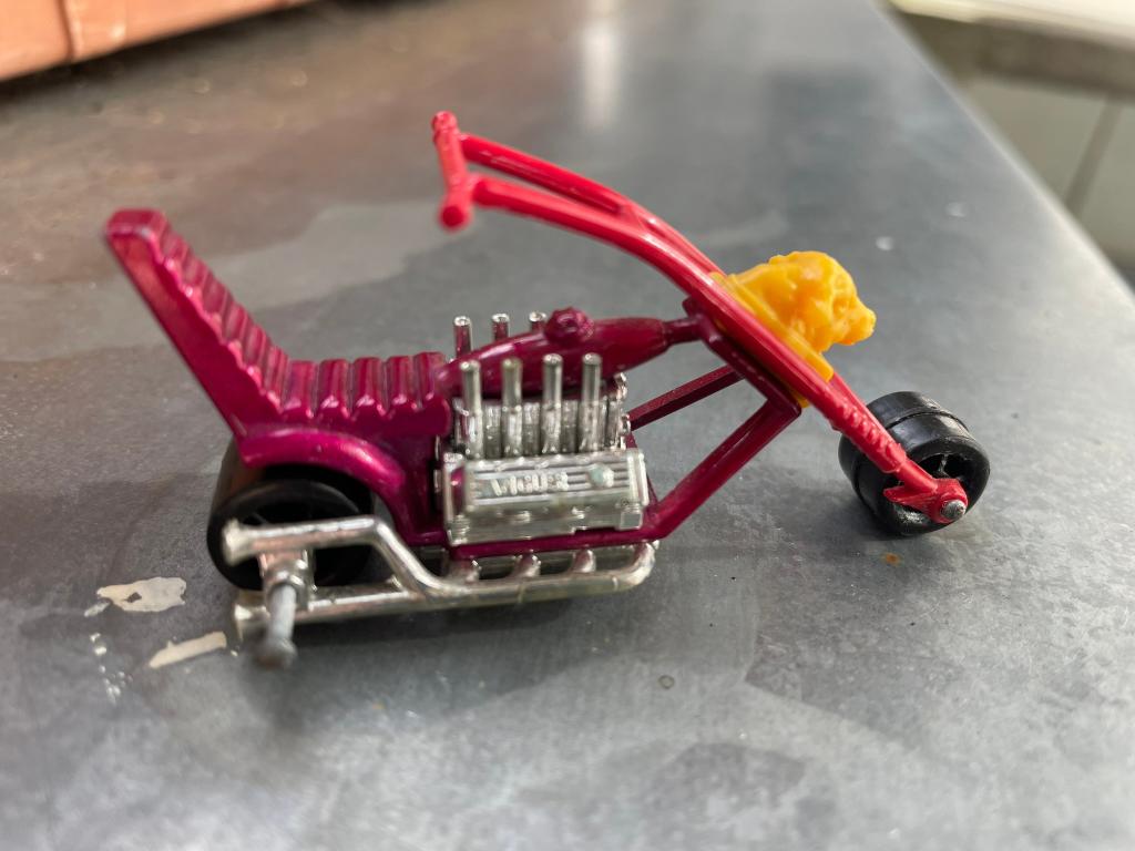 1972 Matchbox Chopper #49 Chop Suey Motorcycle Bike, Ophalen of Verzenden, Gebruikt