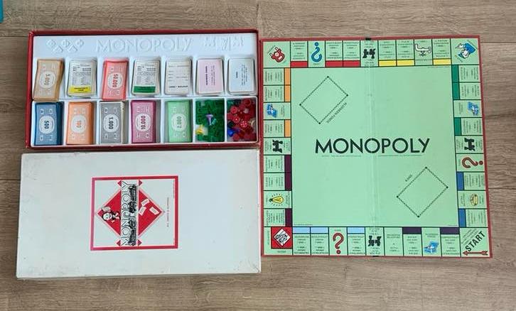 Gebruikt monopoly spel, Ophalen of Verzenden, Zo goed als nieuw