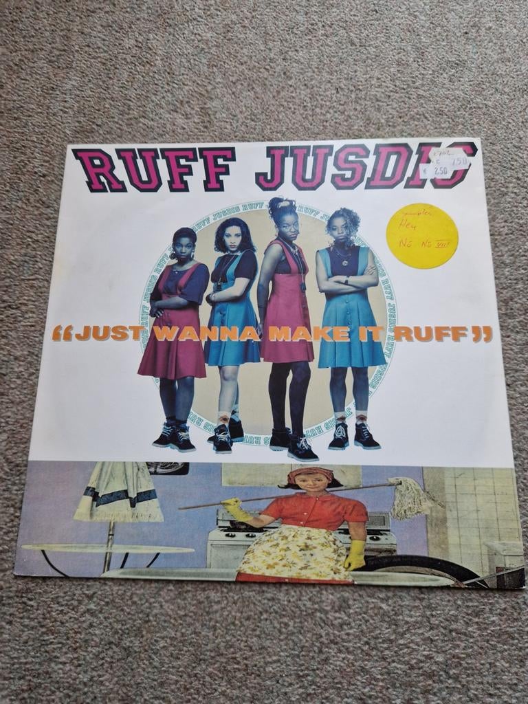 Ruff Jusdis - Just Wanna Make It Ruff 12 inch, Ophalen, 1985 tot 2000, Gebruikt, 12 inch
