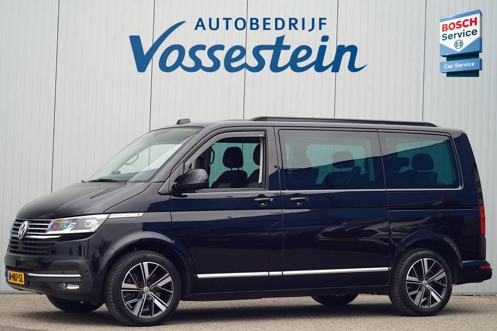 Volkswagen Transporter Multivan 2.0 TDI L1H1 Highline 4MOTIO, Automaat, 2095 kg, Gebruikt, Zwart