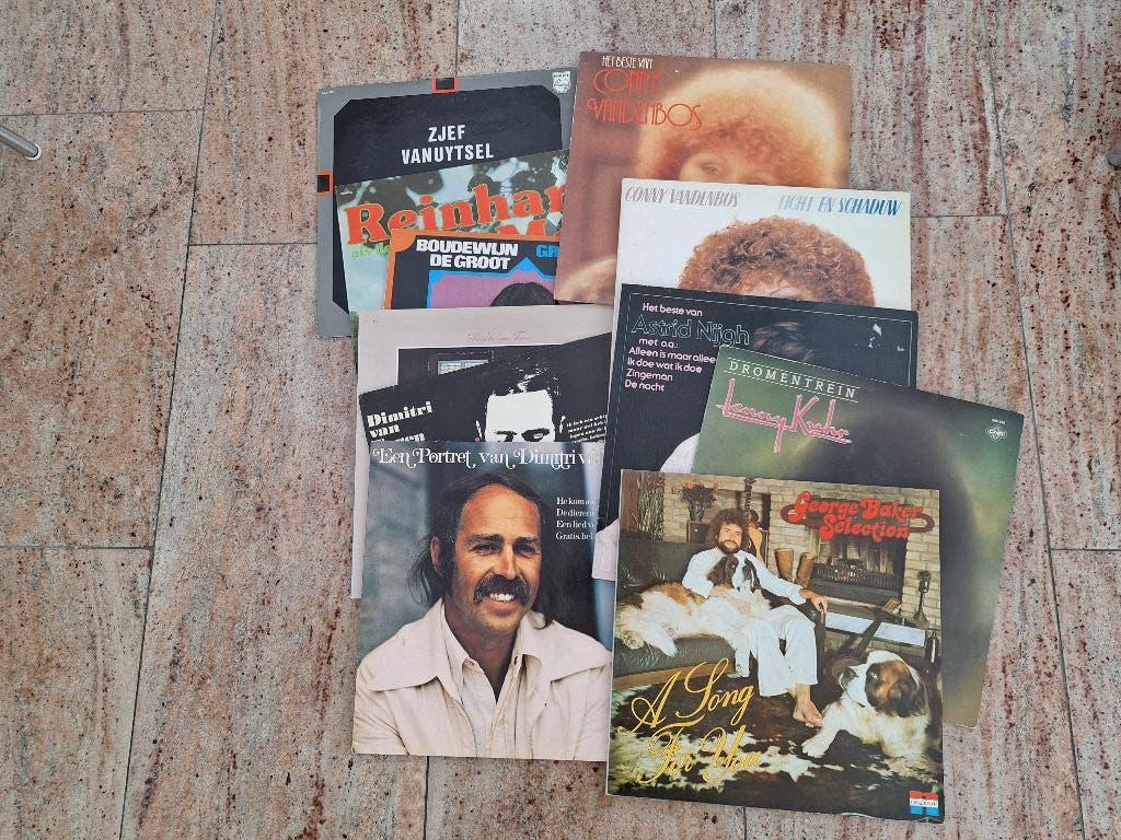 Nederlandse zangers en zangeressen vinyl LPs, Cd's en Dvd's, Gebruikt, 1970 - 1979, Levenslied of Smartlap, 12 inch