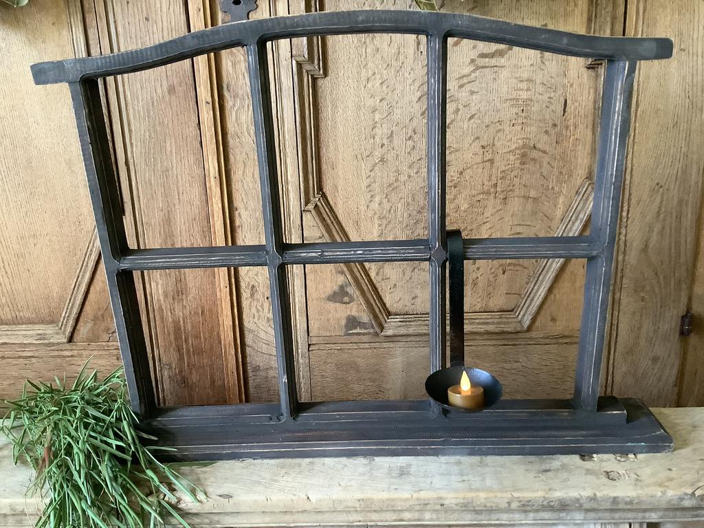 NIEUW fors houten decoratie stalraam raam, Huis en Inrichting, Woonaccessoires | Overige, Ophalen, Nieuw