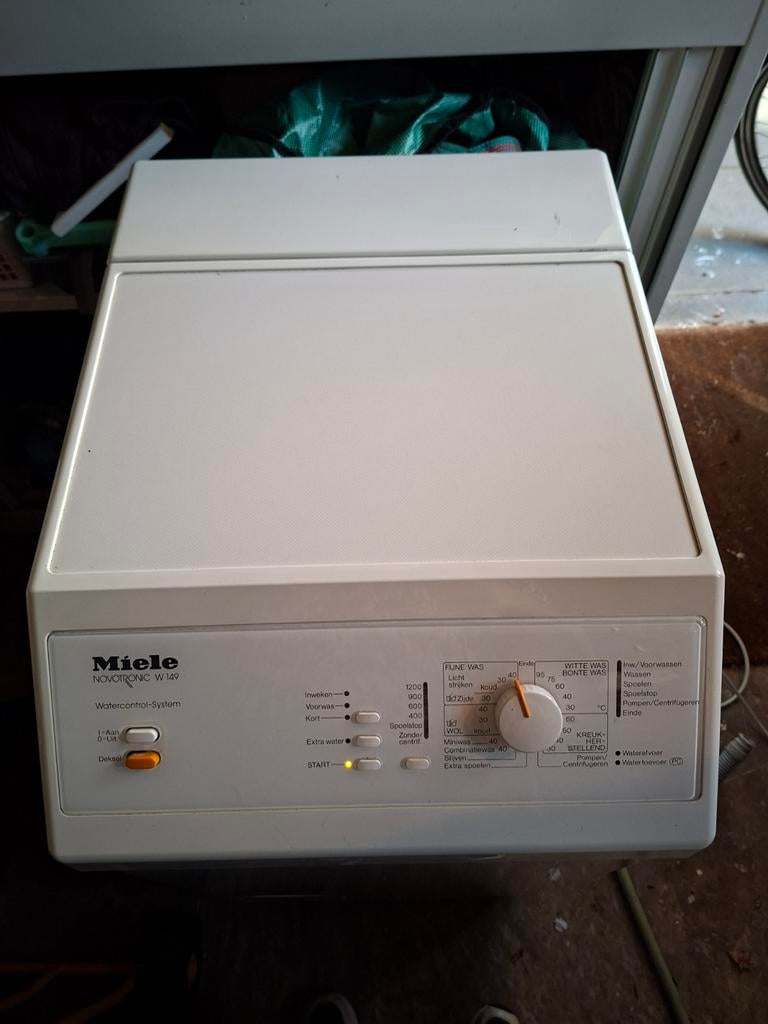 Miele bovenlader wasmachine 50 cm - Zeer goede staat, Witgoed en Apparatuur, Wasmachines, Ophalen of Verzenden