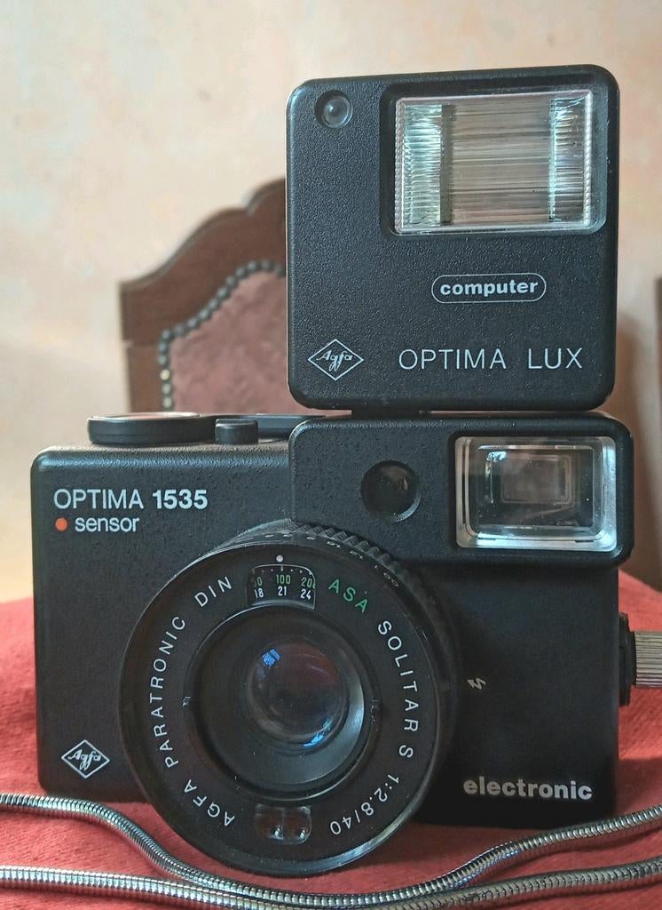 Agfa Optima 1535 Sensor + flits, Ophalen