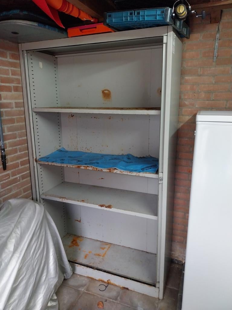 Archiefkast/roldeurkast  198/120/45, Ophalen, Gebruikt, Metaal, Overige typen
