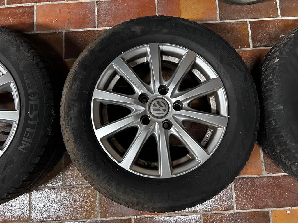 Volkswagen velgen 15 inch zomer, Auto-onderdelen, Banden en Velgen, Ophalen, Gebruikt, 15 inch, Velg(en)