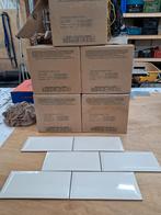 metrotegel crème, Doe-het-zelf en Verbouw, Tegels, Ophalen, Nieuw, Minder dan 20 cm, Minder dan 20 cm