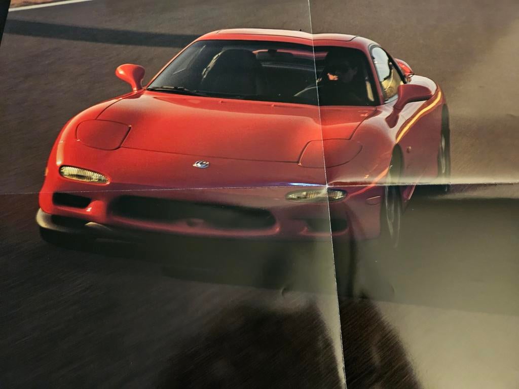 Brochure Mazda RX-7 1992, Ophalen of Verzenden, Zo goed als nieuw, Mazda