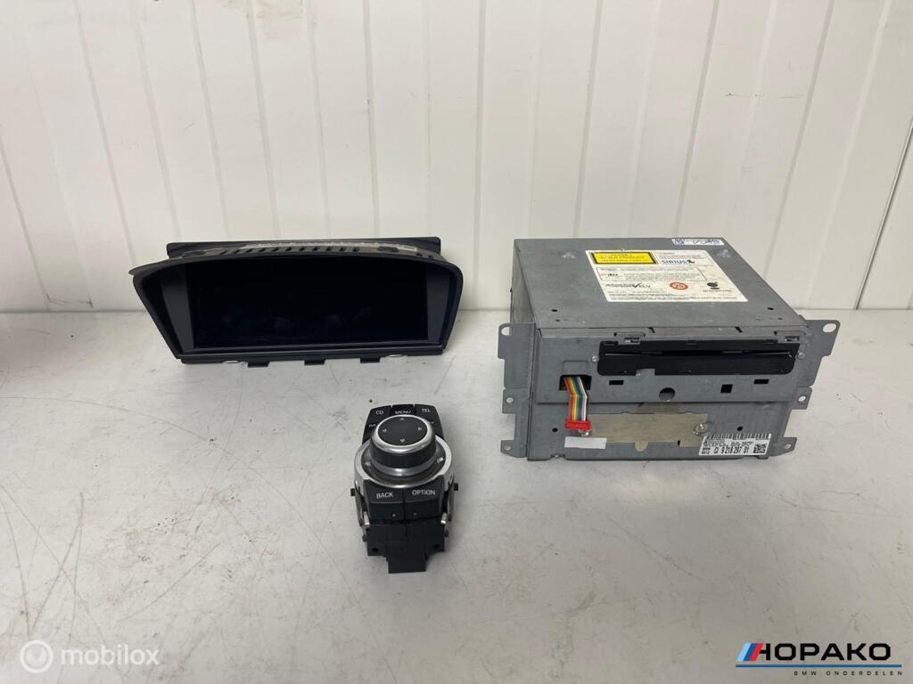 BMW E60 E61 5 serie CIC groot scherm retrofit set, Gebruikt, Einsteinlaan 5 rijswijk, Bmw, Ophalen of Verzenden