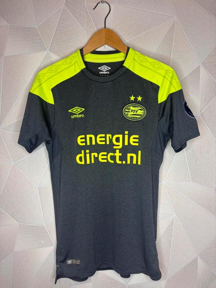 PSV Uit 2017/2018, Sport en Fitness, Voetbal, Zo goed als nieuw, Shirt, Maat S, Ophalen of Verzenden