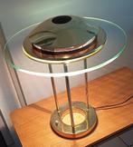 Saturnus tafellamp >stijl Robert Sonneman voor Boxford 80s, Ophalen, Gebruikt, Glas, Robert Sonneman vintage