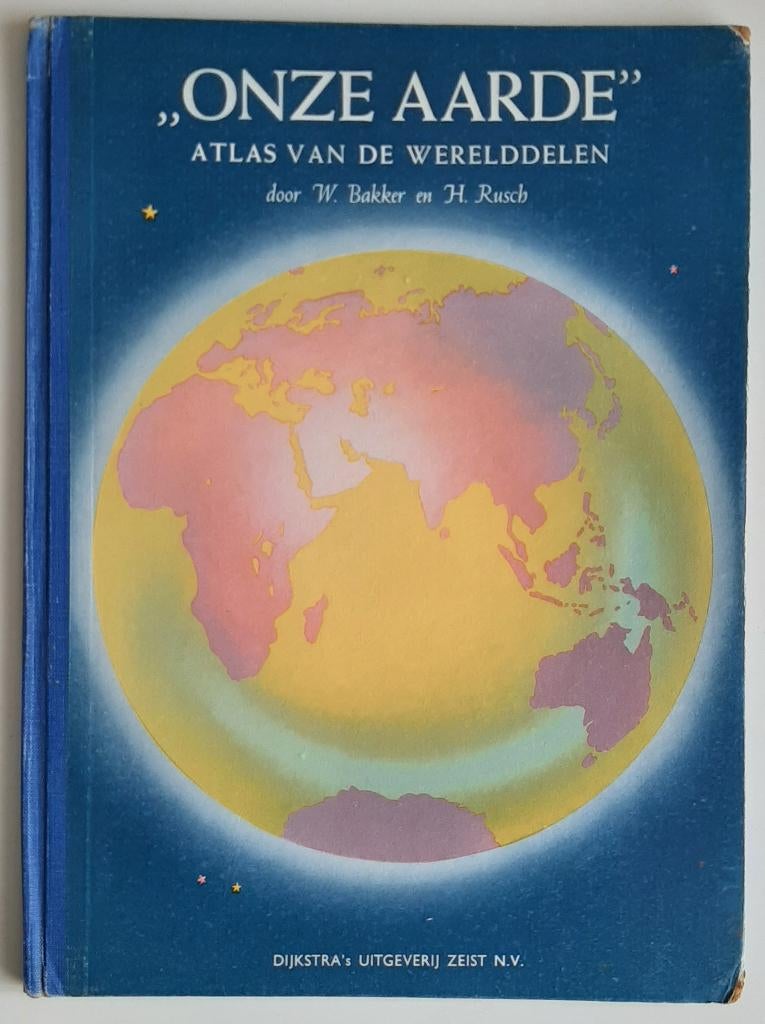 ATLASSEN  (55 tot 70 jaar), Gelezen, Overige atlassen, Overige gebieden, Ophalen of Verzenden