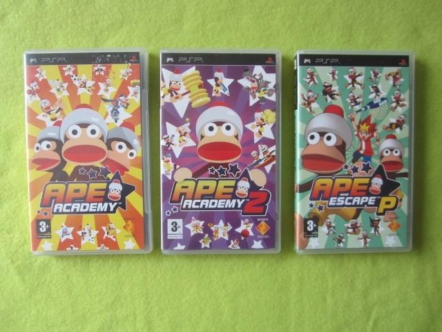 Ape Escape PSP Playstation, Spelcomputers en Games, Games | Sony PlayStation Portable, Zo goed als nieuw, Platform, 1 speler, Vanaf 3 jaar