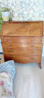 Antieke Vintage Secretaire met 4 Lades en Veel Vakjes, Ophalen