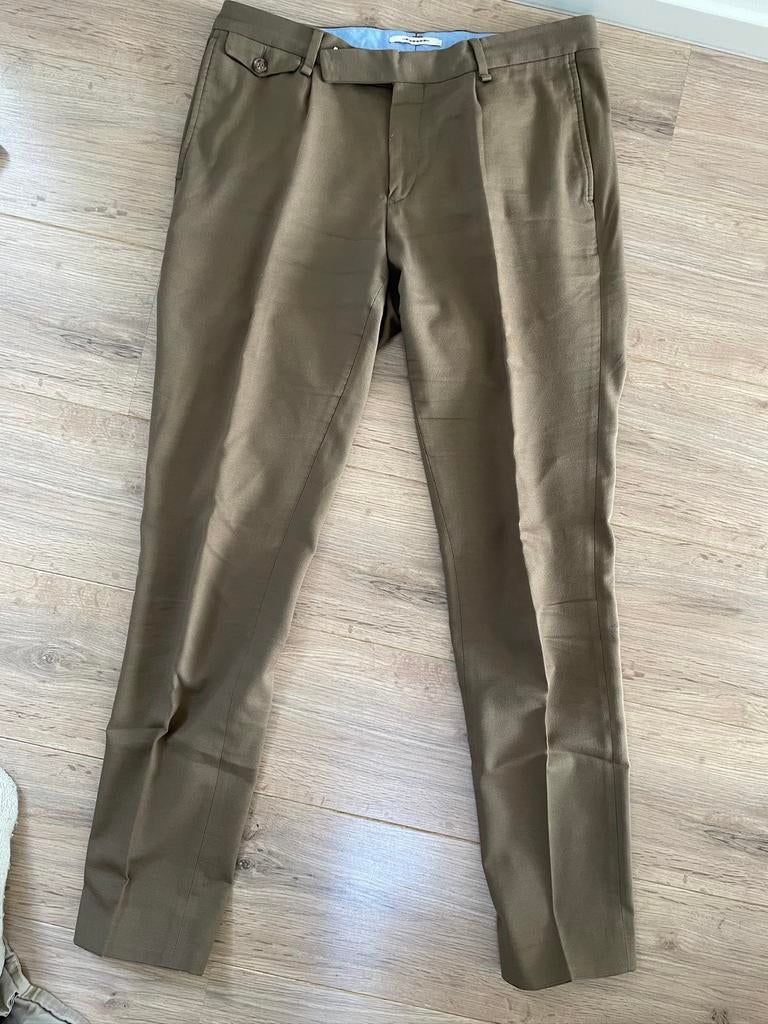 Mooie van Gils broek maat 48!, Ophalen of Verzenden, Zo goed als nieuw, Maat 48/50 (M), Beige