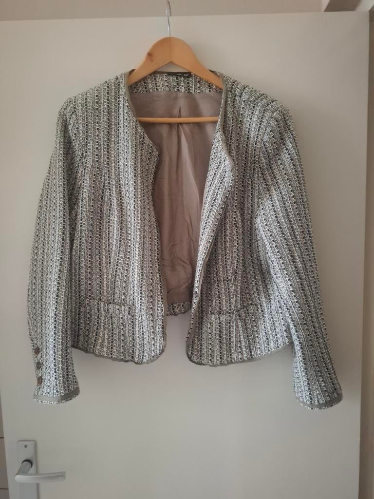 Stijlvol Tweed Jasje - Maat 46, Maat 38/40 (M), Overige kleuren, Ophalen of Verzenden, Onbekend