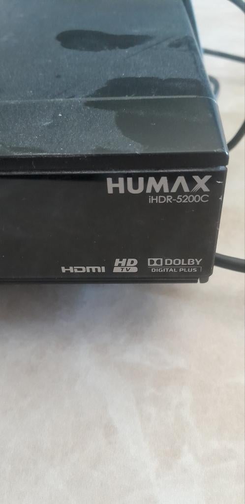 Humax iHDR-5200C HD Recorder - Digitale TV Ontvanger, Ophalen of Verzenden, Gebruikt, Harddiskrecorder