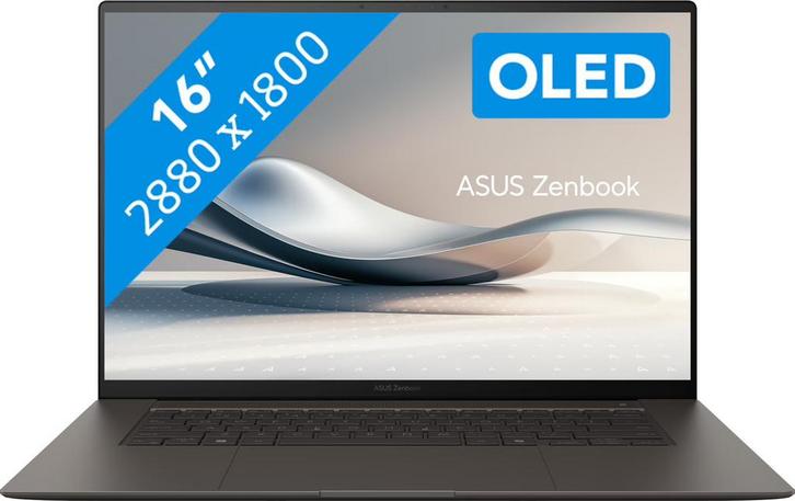 ASUS Zenbook S16 Laptop UM5606WA -RK004W Nieuw in doos, Computers en Software, Windows Laptops, Nieuw, 16 inch, SSD, 4 Ghz of meer
