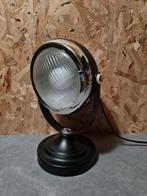 Unieke Koplamp Bureaulamp - Vintage Stijl, Gebruikt, Overige materialen, Ophalen of Verzenden, Minder dan 50 cm