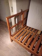 Bedframe & lattenbodem, Ophalen, Gebruikt, Bruin, Tweepersoons