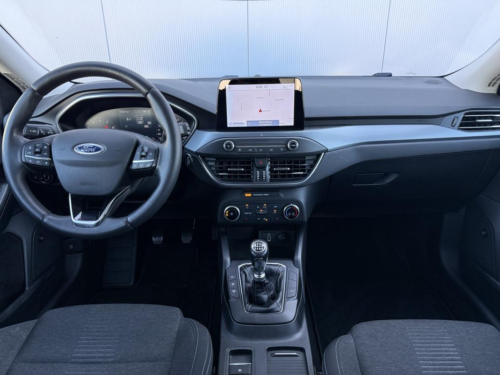 Ford Focus 1.0 EcoBoost Active Business Trekhaak/Navi/Apple, Stof, Gebruikt, Euro 6, Blauw