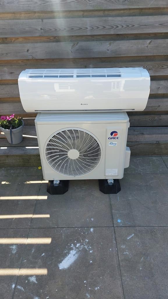 Gree Airco 3.5kW R32 - voorgevuld 350,-, Witgoed en Apparatuur, Airco's, Gebruikt, 3 snelheden of meer, Ophalen of Verzenden, Koelen en Ontvochtigen