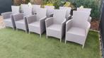 10 mooie tuinstoelen Allibert, Ophalen, Zo goed als nieuw