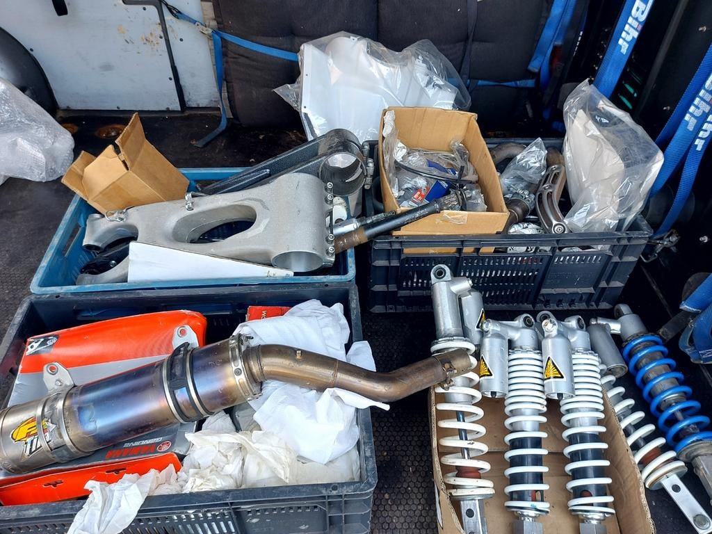 yamaha yfz450 raptor quad speciale onderdelen fmf titanium, Motoren, Ophalen of Verzenden, Nieuw