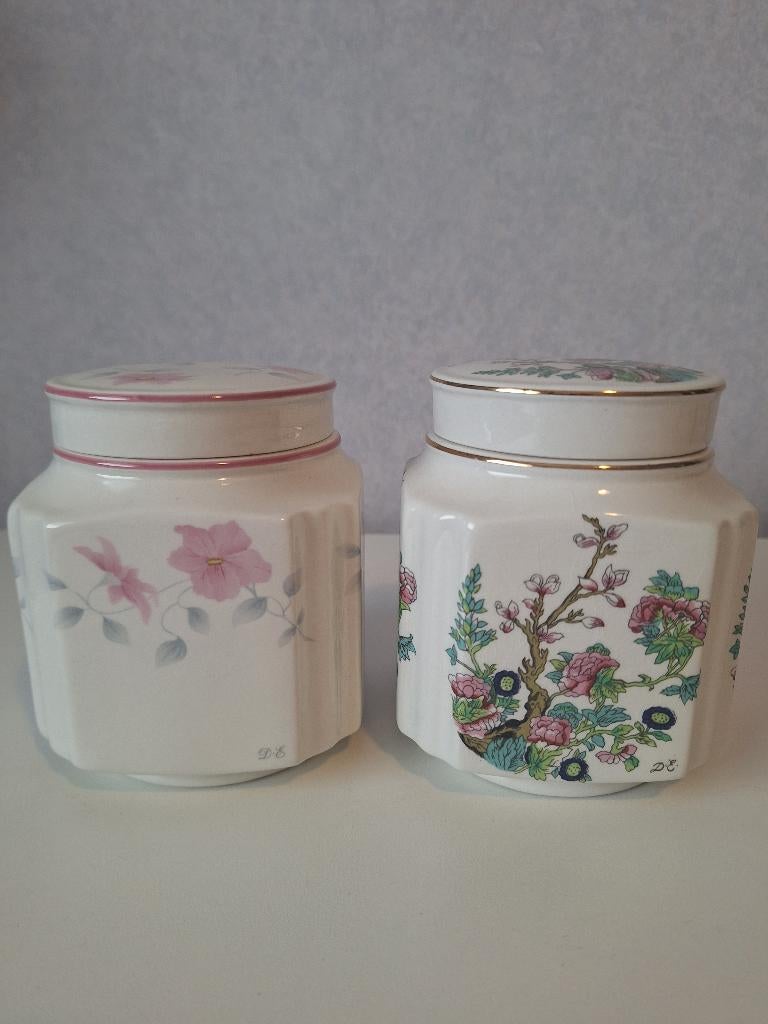 Sadler Douwe Egberts theebussen, Antiek en Kunst, Antiek | Porselein, Ophalen of Verzenden