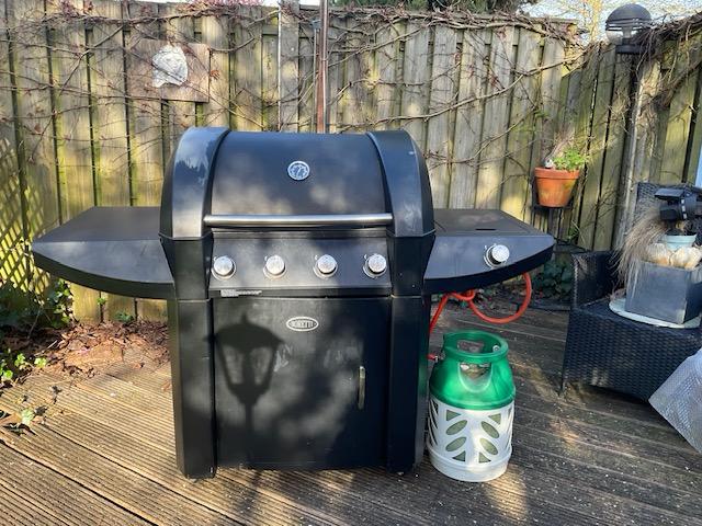 BBQ Boretti Robusto Gas, Tuin en Terras, Ophalen, Zo goed als nieuw