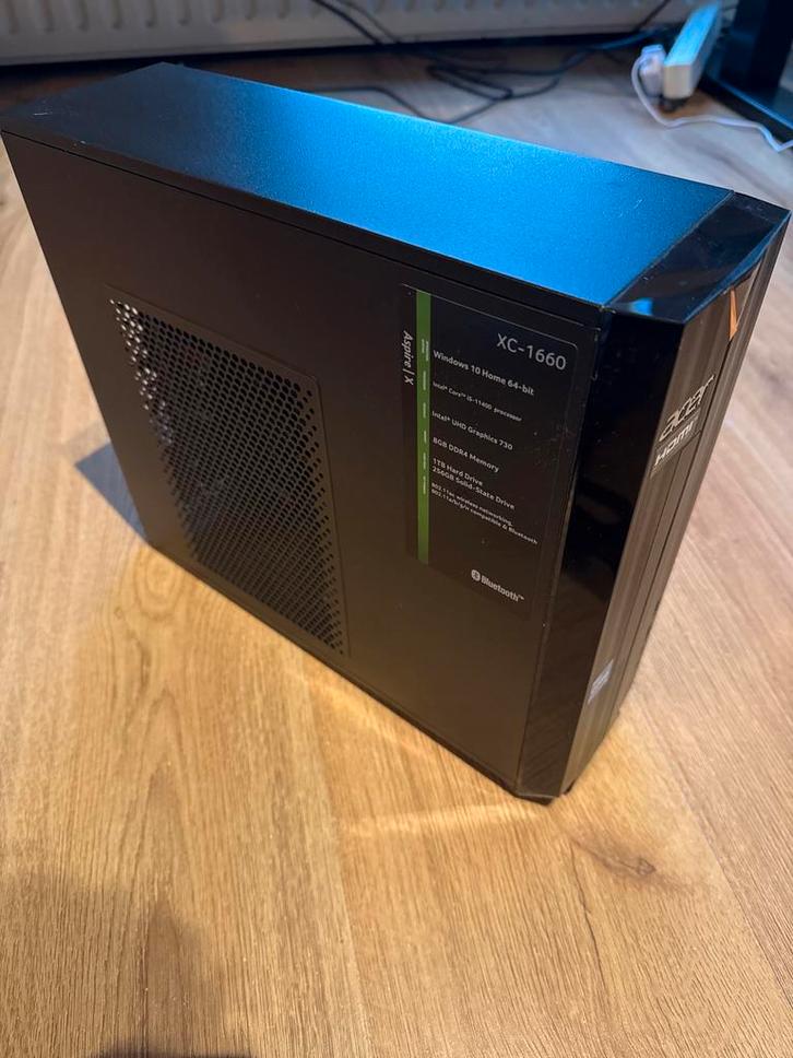 Acer desktop PC XC-1660, Computers en Software, Desktop Pc's, Gebruikt, Onbekend, HDD, 8 GB, Met videokaart, Ophalen of Verzenden