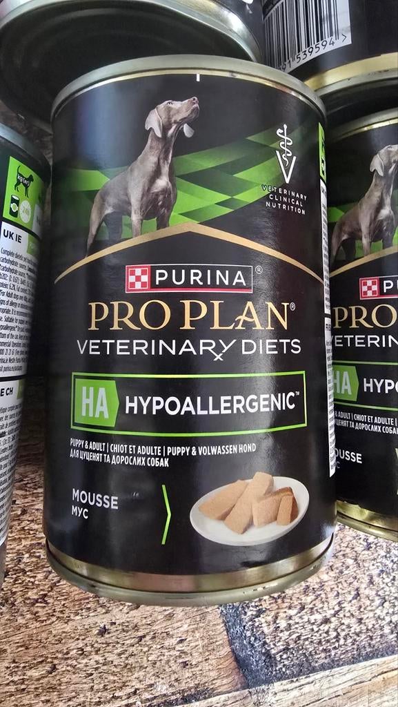11x Pro Plan HA Hypoallergenic Mousse THT 05/2027, Ophalen of Verzenden, Hond