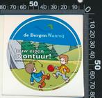 Sticker: De Bergen - Jouw eigen avontuur - Wanroij (3), Ophalen of Verzenden, Zo goed als nieuw, Bedrijf of Vereniging