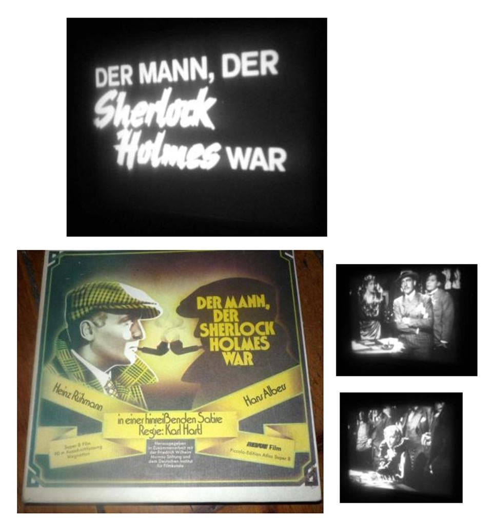 8mm film Der Mann der Sherlock Holmes war - Luxe Editie-, Ophalen of Verzenden, 8mm film