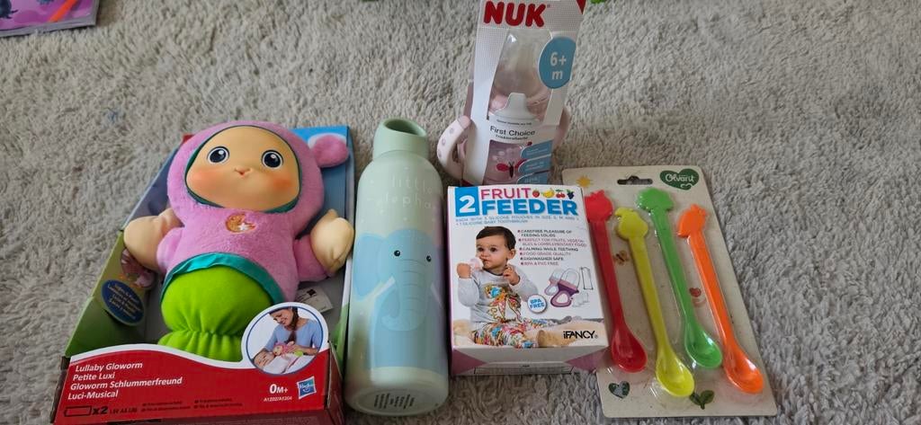 Playskool Lullaby Glowworm Roze, Ophalen of Verzenden, Overige typen