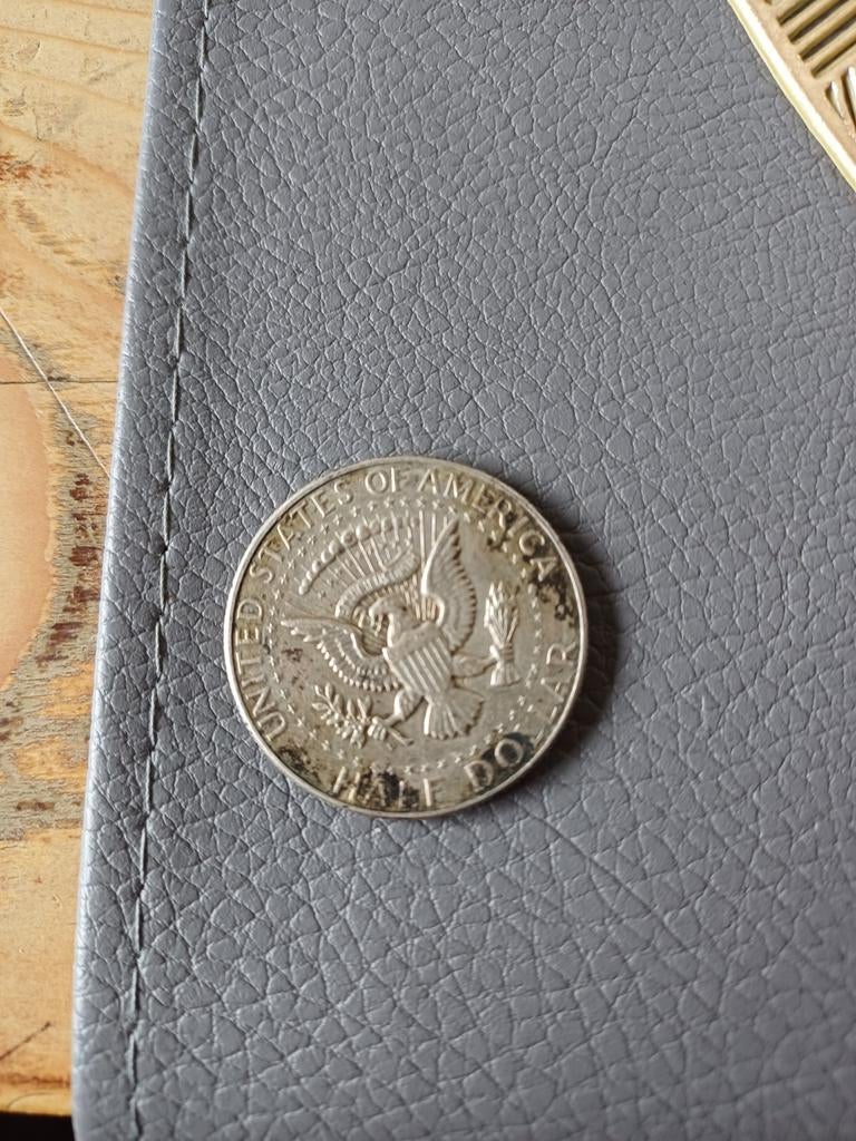 1964 Kennedy Half Dollar - Zilveren Munt, Ophalen of Verzenden