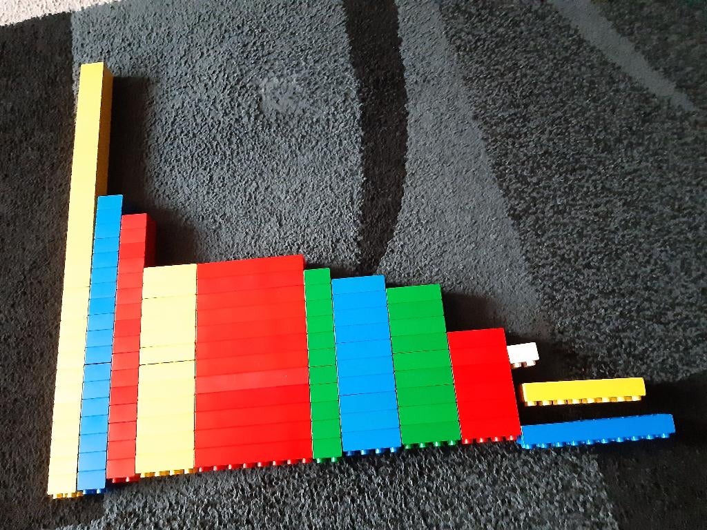 tas vol duplo blokken, figuren, popjes, auto's enz, Kinderen en Baby's, Speelgoed | Duplo en Lego, Ophalen, Zo goed als nieuw