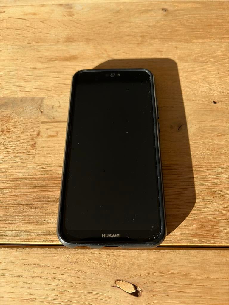Huawei P20 Lite Black, Telecommunicatie, Mobiele telefoons | Huawei, Gebruikt, Zwart, Touchscreen, Ophalen of Verzenden