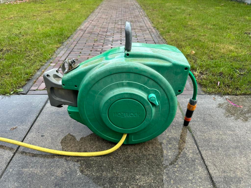 Hozelock tuinslanghaspel, Ophalen of Verzenden, Gebruikt, Tuinslanghaspel