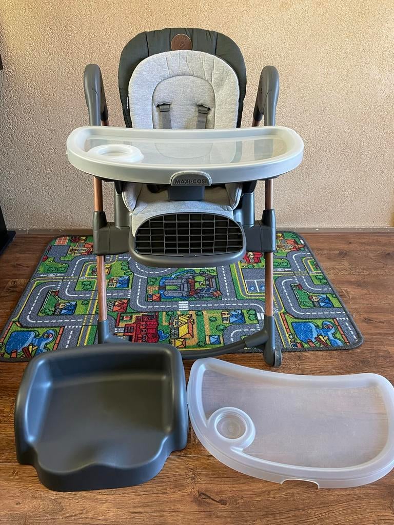 Maxi-Cosi Minla Kinderstoel - 0-14 jaar - Beyond Graphite, Kinderen en Baby's, Kinderstoelen, Ophalen, Gebruikt, Meegroeistoel